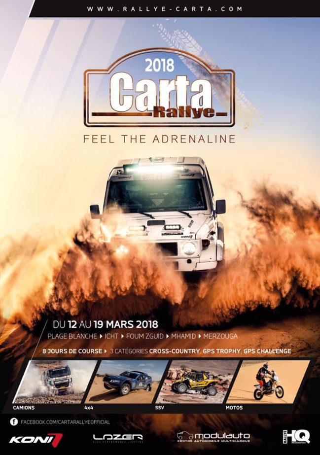 Carta Rallye 2018 édition 5 Carta Rallye 2018 édition 5