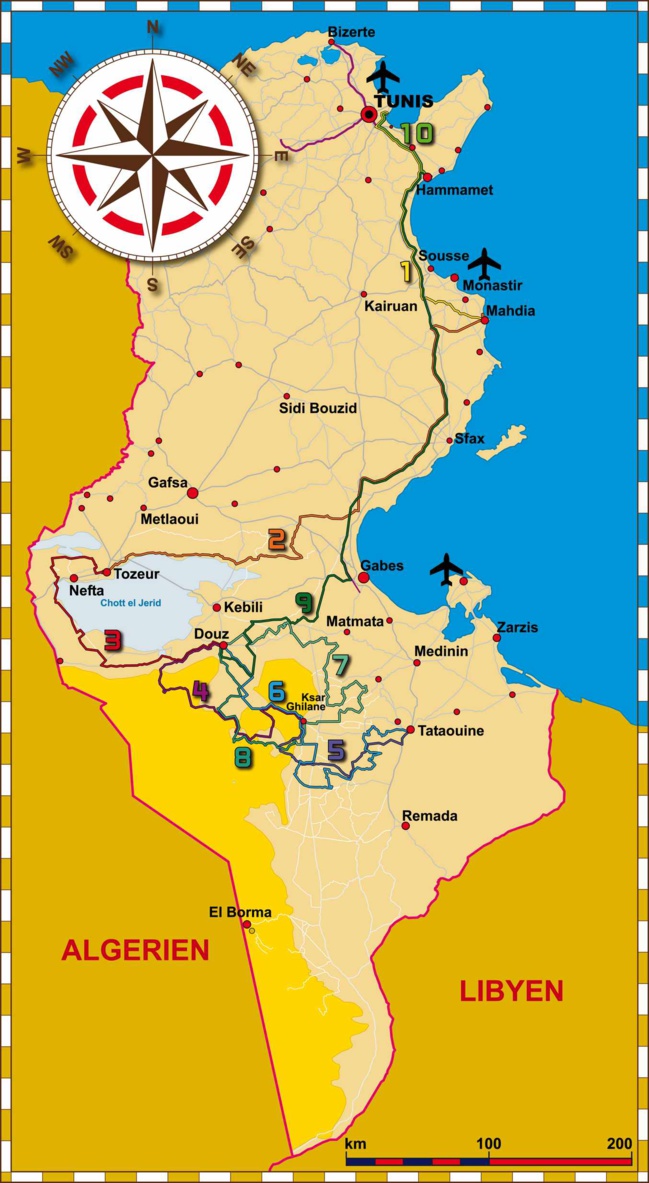 Sahara-Rallye de Tunisie EL CHOTT