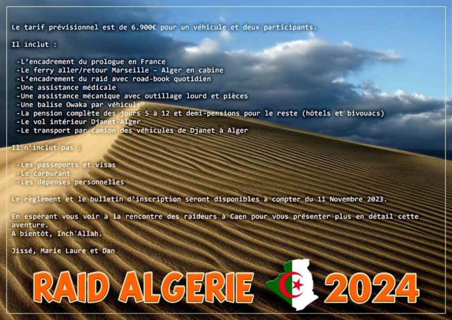 Raids en Algérie