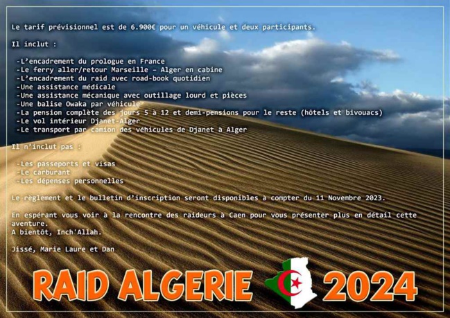 Raids en Algérie Raids en Algérie