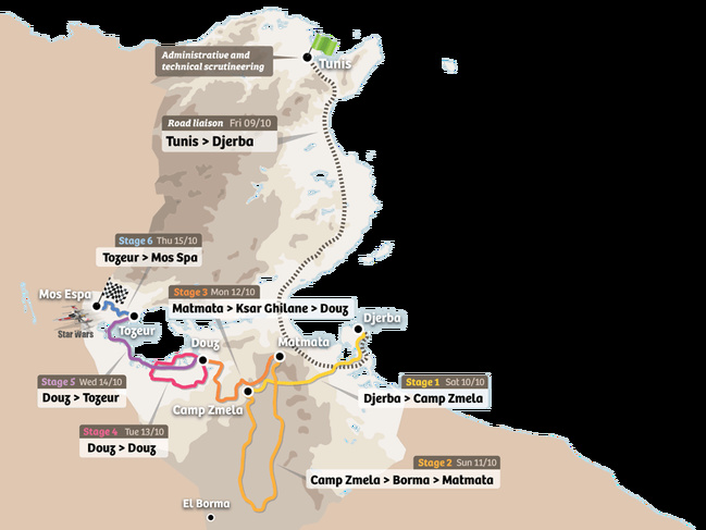 Les raids en Tunisie Les raids en Tunisie