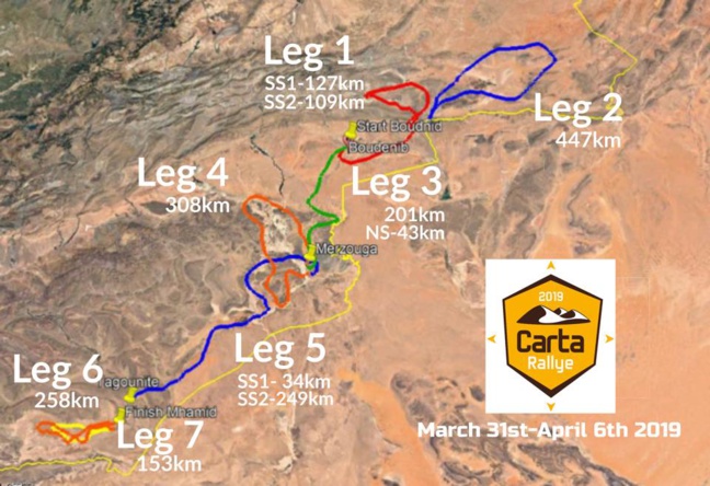 Carta Rallye 2019: 6° édition