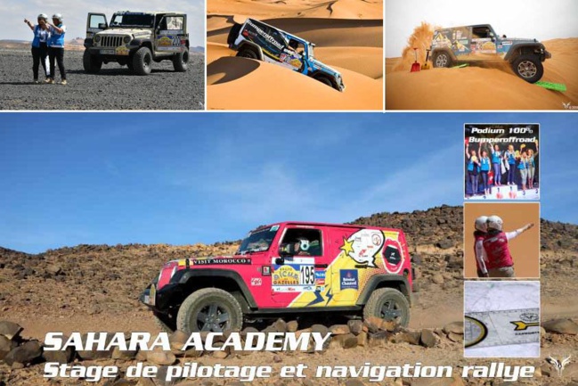 Stages de formations rallye, raids au Maroc