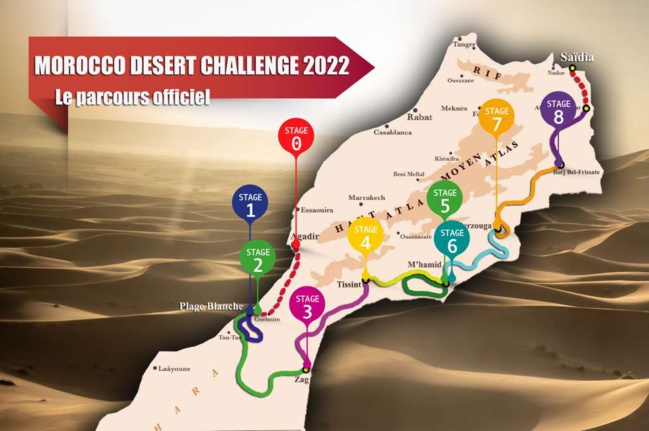 Morocco Desert Challenge 2022 du 21 au 30 avril 2022
