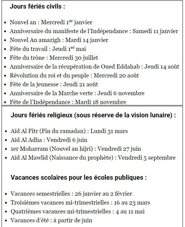 Calendrier Calendrier