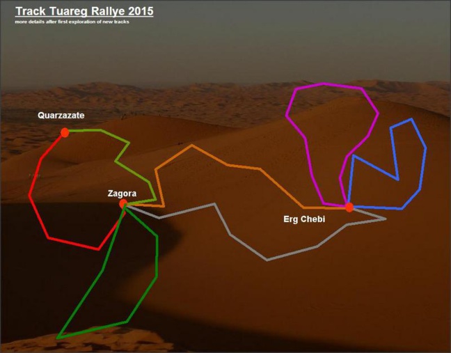 Tuareg Rallye Maroc du 07 au 14 mars 2015