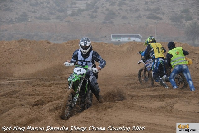 Cross Country Paradis Plage Seconde Edition 2014 Classement Motos en Images