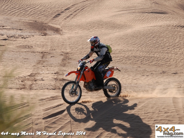 M'Hamid Express 2014 5° Classement en image Motos et Quads.