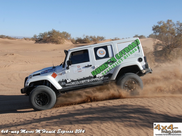 M'Hamid Express 2014 Classement en Images Autos 4x4