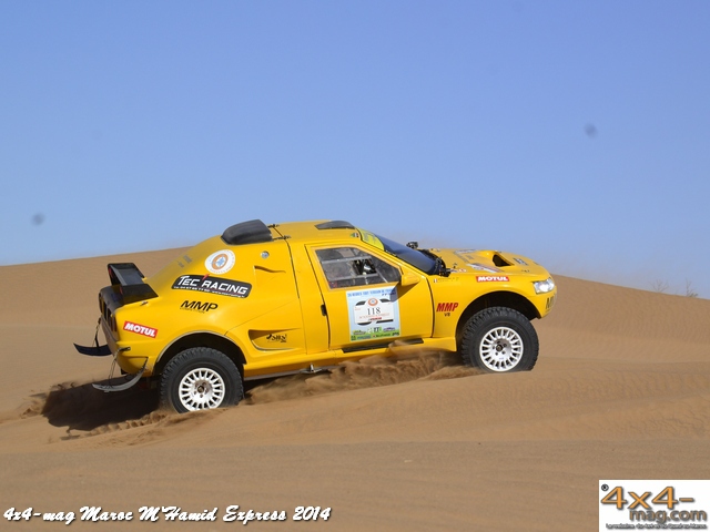 M'Hamid Express 2014 Classement en Images Autos 4x4