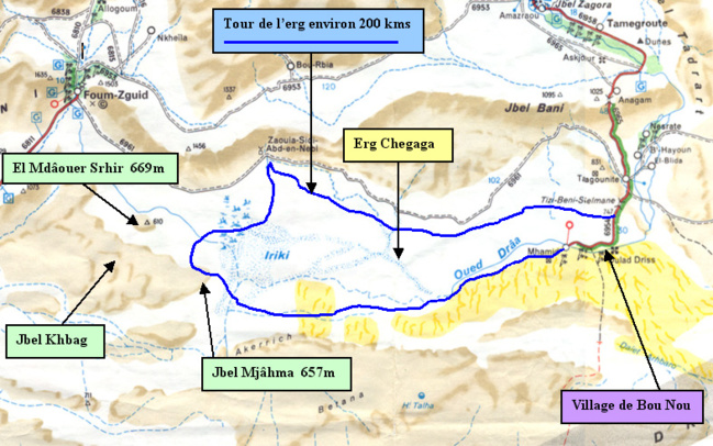 Tour de l'Erg Chegaga