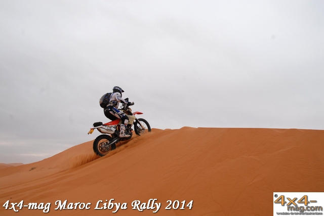 Libya Rally 2014 Classement Motos et Quads en Image