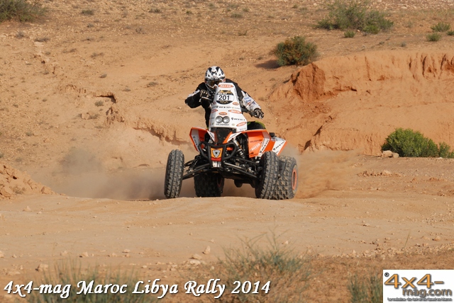 Libya Rally 2014 Classement Motos et Quads en Image