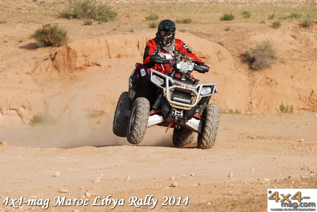 Libya Rally 2014 Classement Motos et Quads en Image