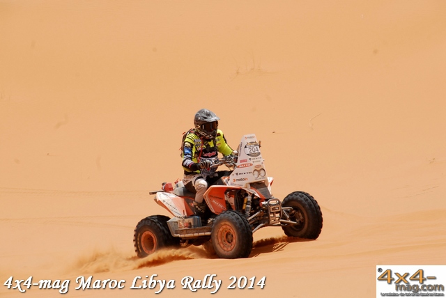 Libya Rally 2014 Classement Motos et Quads en Image