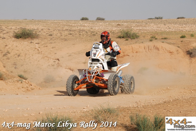 Libya Rally 2014 Classement Motos et Quads en Image