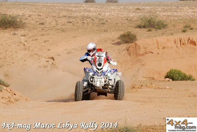 Libya Rally 2014 Classement Motos et Quads en Image