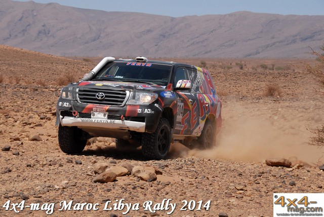 Libya Rally 2014 Classement Autos et Camions en Image