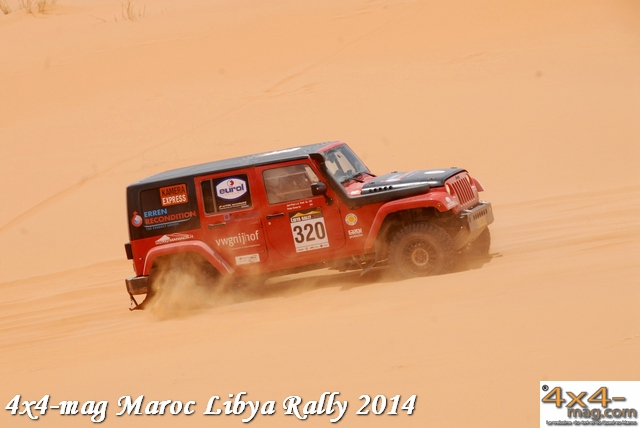 Libya Rally 2014 Classement Autos et Camions en Image