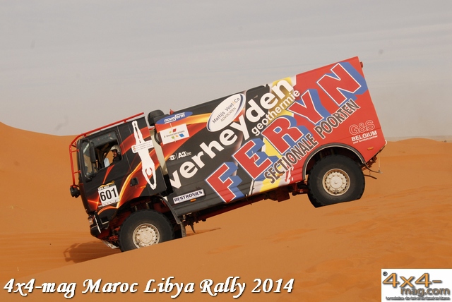 Libya Rally 2014 Classement Autos et Camions en Image