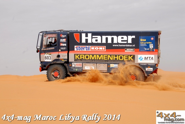 Libya Rally 2014 Classement Autos et Camions en Image