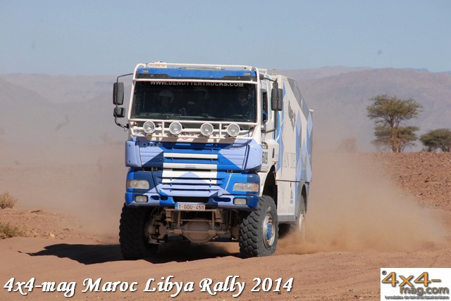 Libya Rally 2014 Classement Autos et Camions en Image