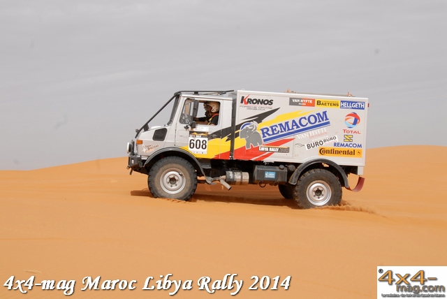 Libya Rally 2014 Classement Autos et Camions en Image