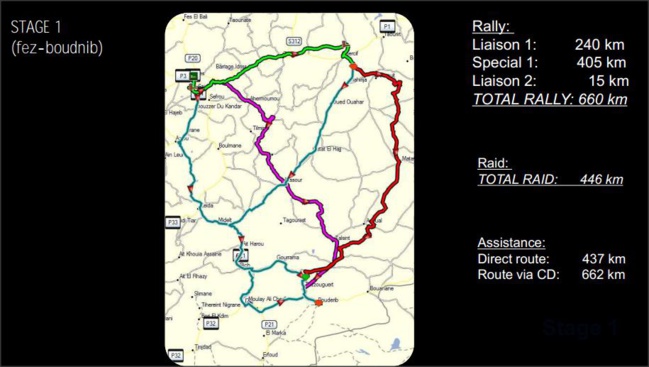 Libya Rally 2015 Maroc du 16 au 23 avril 2015. Partie 1