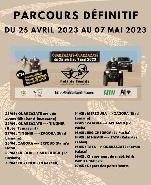 Raid de l'Amitié Raid de l'Amitié