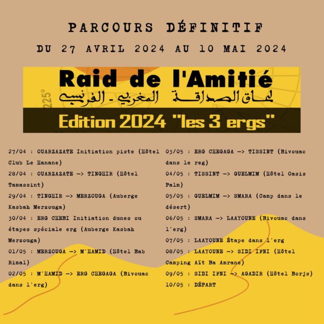 Raid de l'Amitié Raid de l'Amitié
