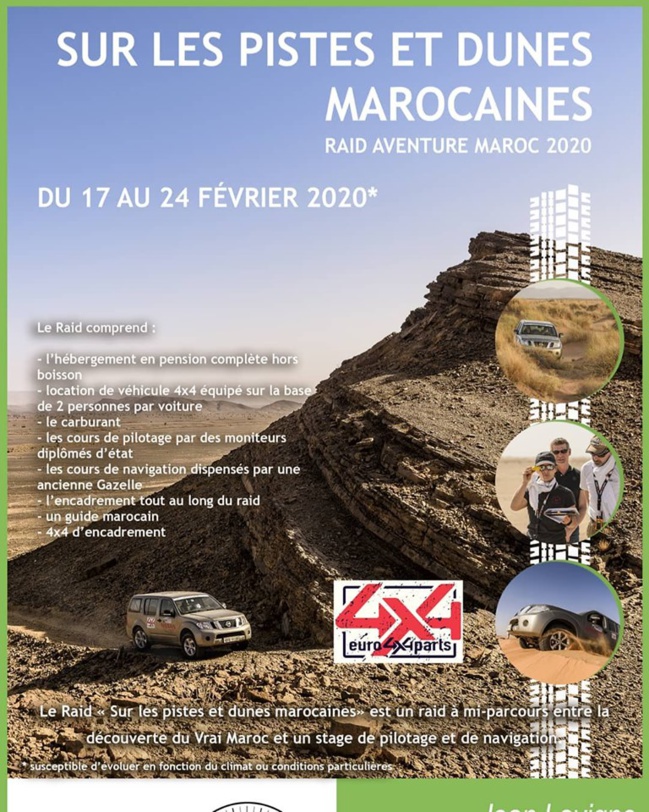 Les raids du premier semestre 2020 Les raids du premier semestre 2020