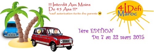 4L Défi Maroc 1° Edition 2015