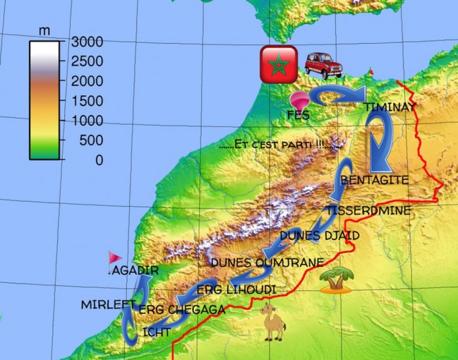 4L Défi Maroc 1° Edition 2015