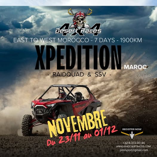 Raids Motos, Quads et SSV Raids Motos, Quads et SSV