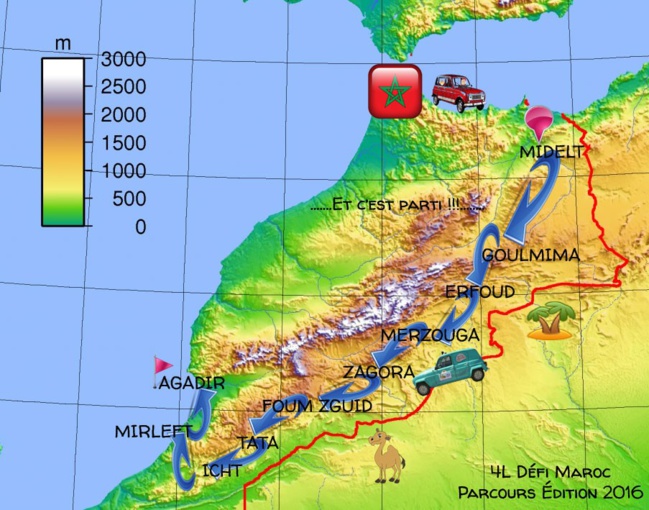 4L Défi Maroc 2° Edition 2016