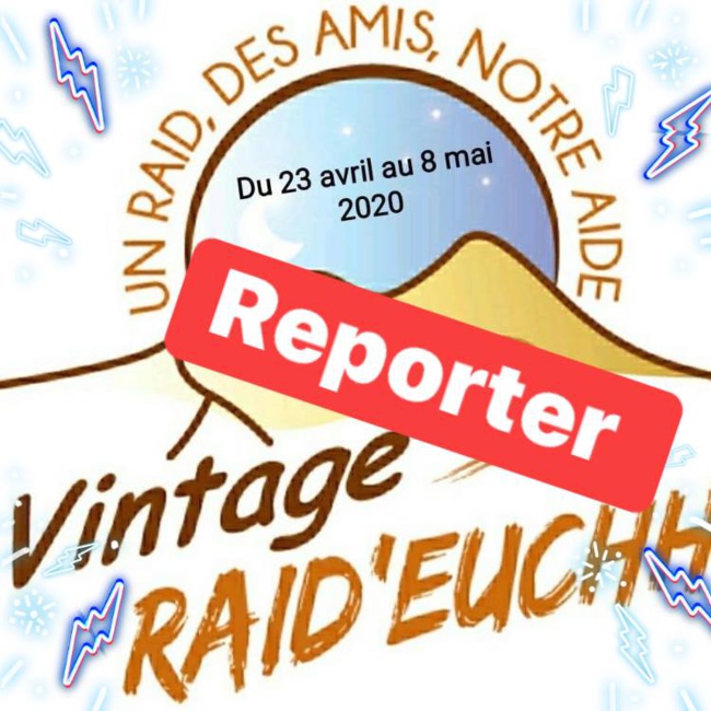Les raids du second semestre 2020.