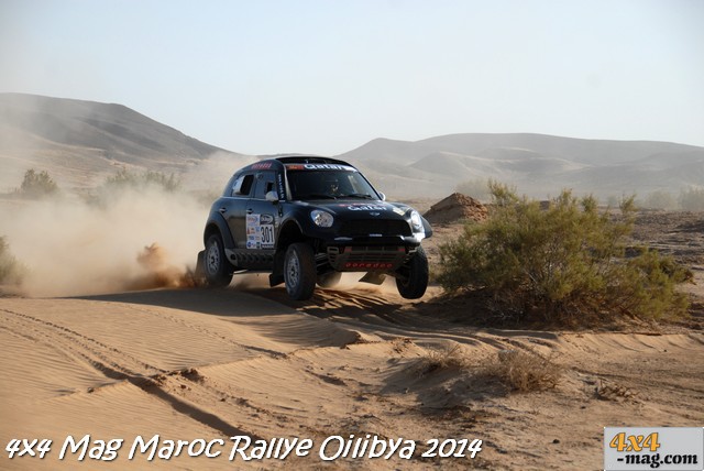 Nasser Al-Attiyah - Matthieu Baumel sur la MINI Q- X Raid Racing Team (n°301) remportent la 15ème édition du OiLibya du Maroc !