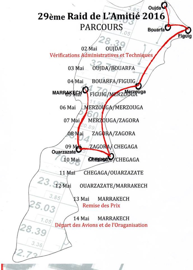 29° Raid de l'Amitié 2016 29° Raid de l'Amitié 2016