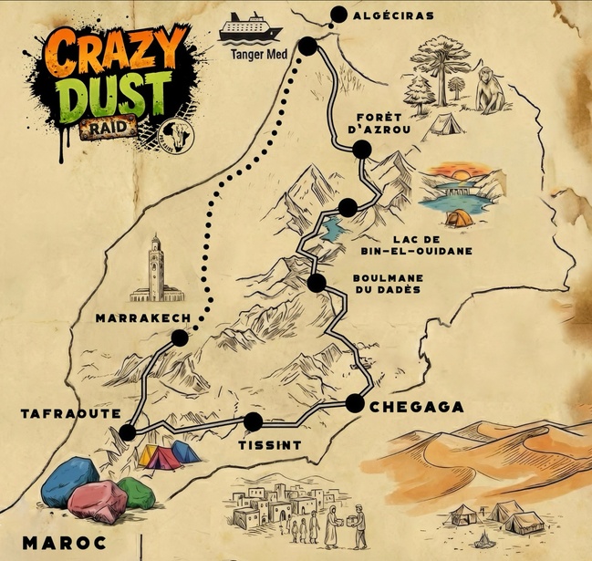 Les raids du second semestre 2026 Les raids du second semestre 2026