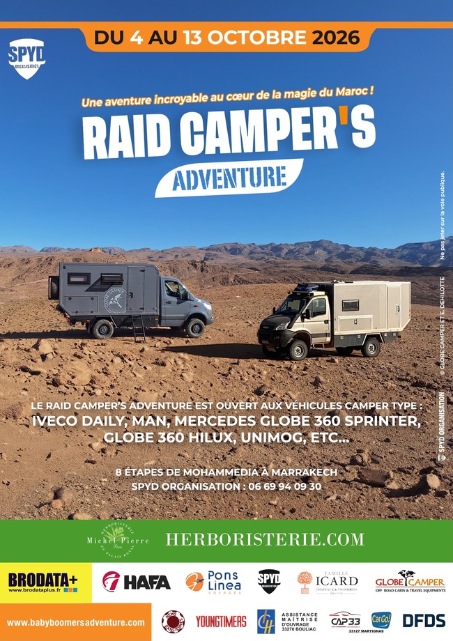 Les raids du second semestre 2026