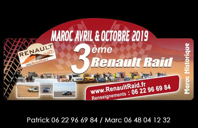 Renault-raid Maroc Historique