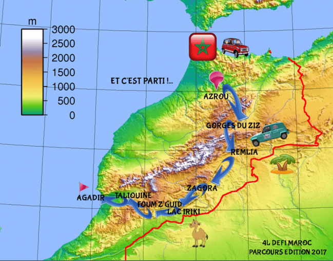 4L Défi Maroc 3° Edition 2017 et 1° édition automne 2017