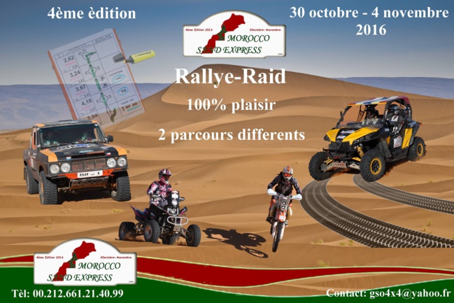 MOROCCO SAND EXPRESS 2016 3° Edition