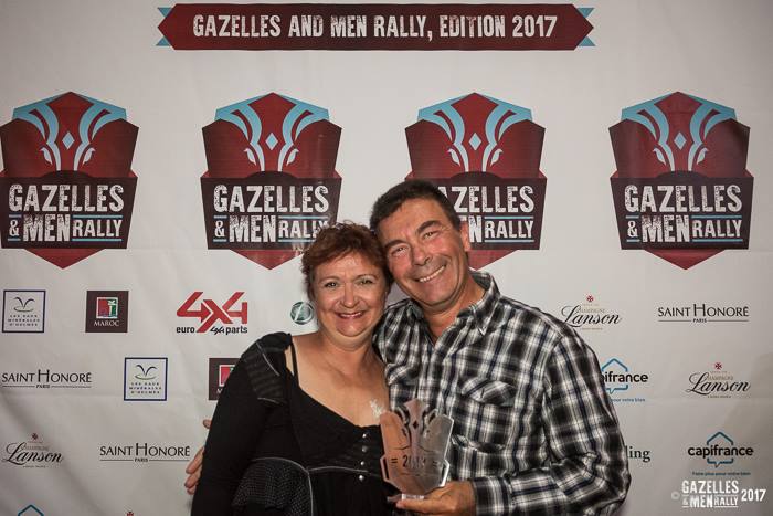 Gazelle & Men Rally 2017, le récit de Pascal et Fabienne Team 118