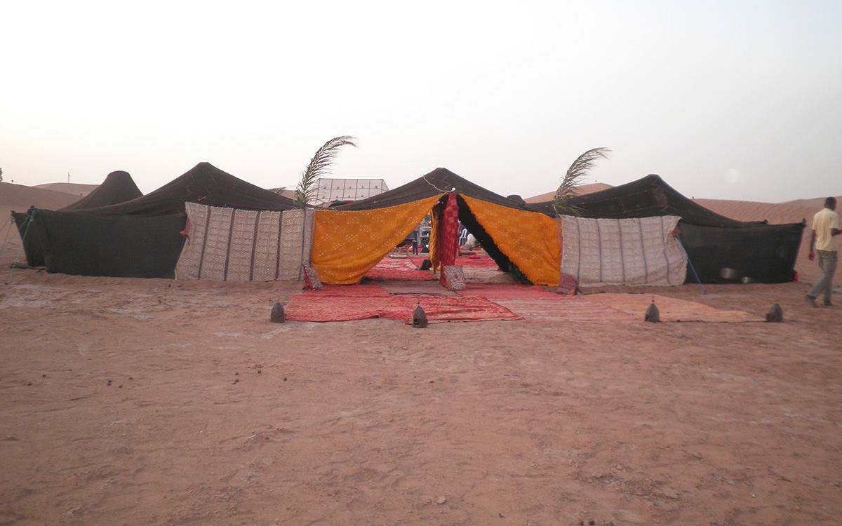 Hamada du Draa Bivouac Chegaga