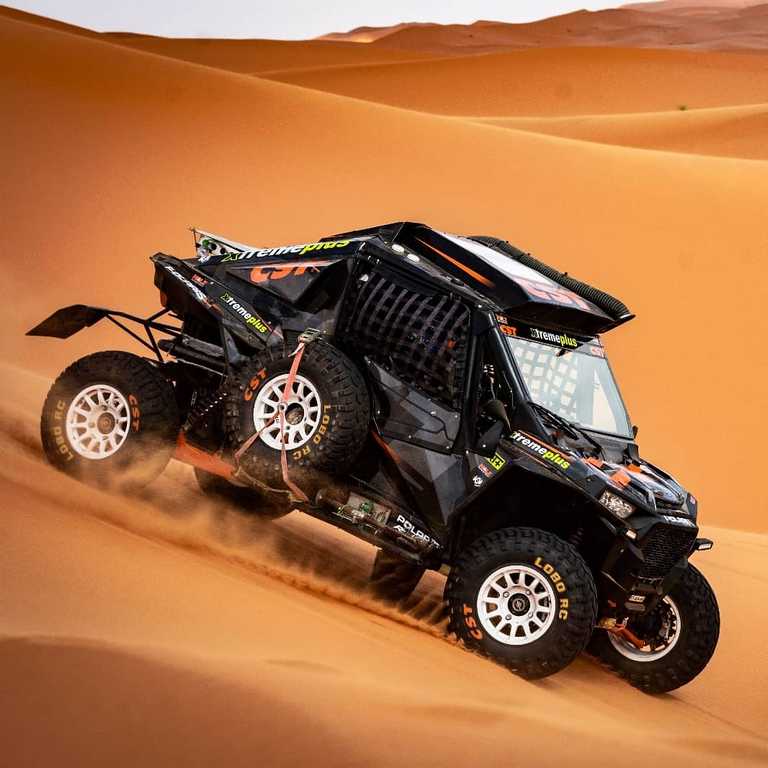 TEST	À	MERZOUGA	 POUR	L'ÉQUIPE	XTREME	PLUS