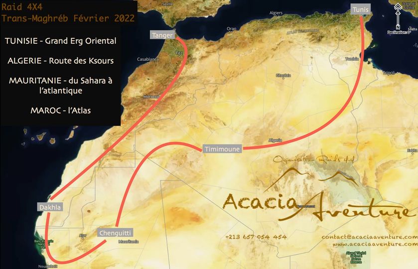 Les raids du premier semestre 2022