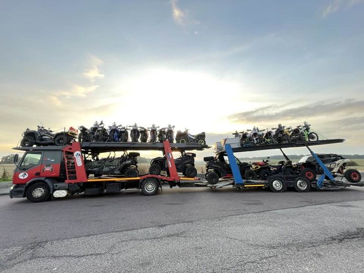 Transport des véhicules de rallye, de raid ou simplement de ballade vers le Maroc et retour en Europe