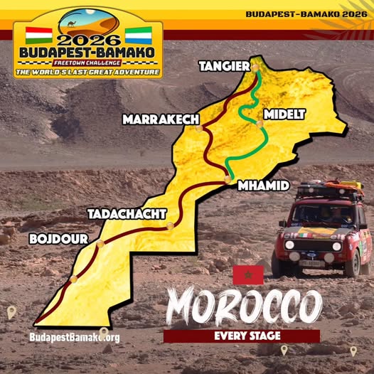 Rally Raid  Budapest-Bamako