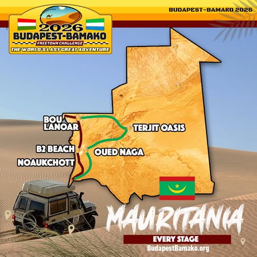 Rally Raid  Budapest-Bamako